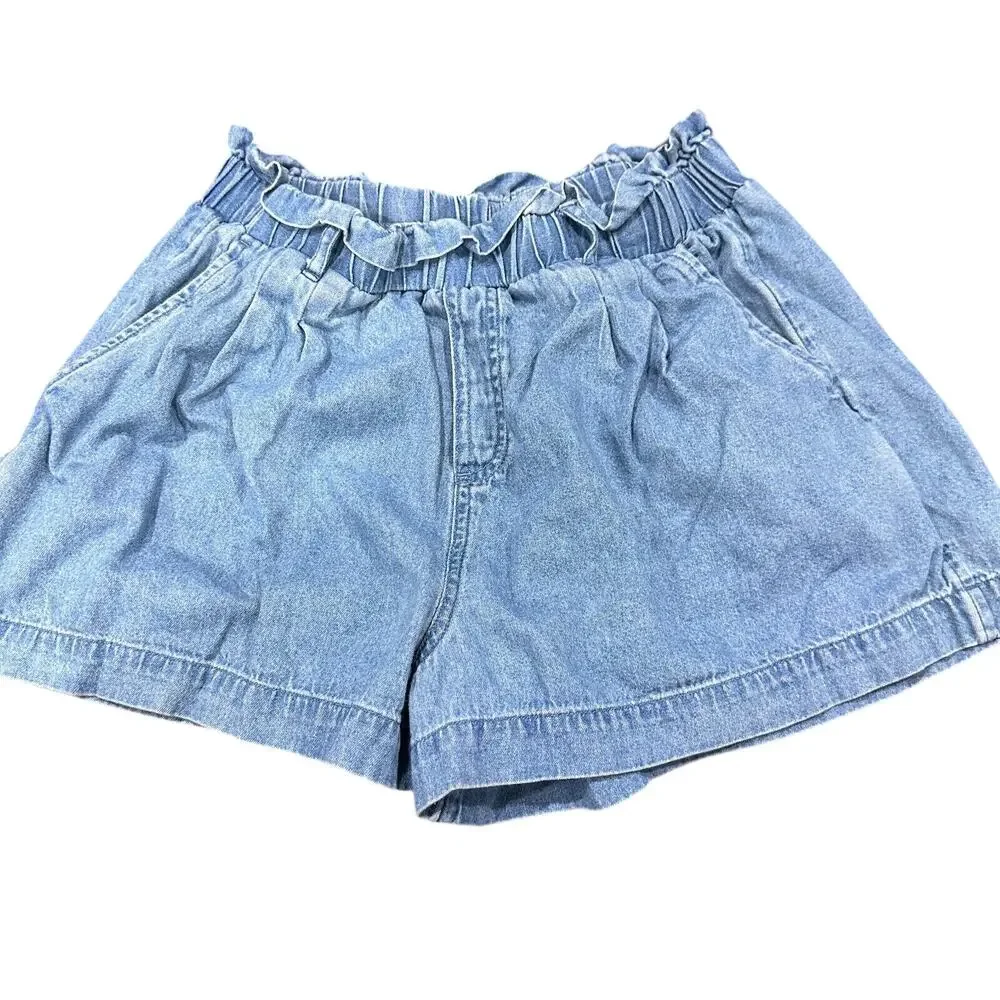 American Eagle Shorts Size M Blue 100 Cotton 2